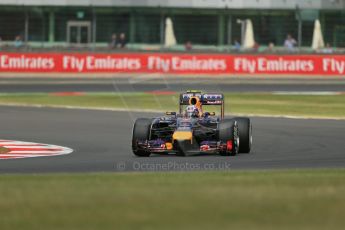 World © Octane Photographic Ltd. Friday 4th July 2014. British GP - Silverstone, UK. Silverstone, UK. - Formula 1 Practice 2. Infiniti Red Bull Racing RB10 – Daniel Ricciardo. Digital Ref: 1013LB1D8520