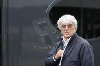 World © Octane Photographic Ltd. Saturday 5th July 2014. British GP, Silverstone, UK. Formula 1 Practice 3. Bernie Ecclestone. Digital Ref: 1017LB1D2750