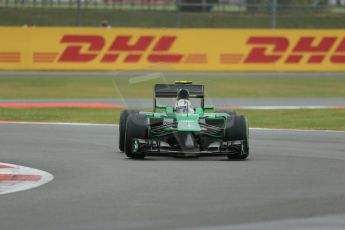 World © Octane Photographic Ltd. Saturday 5th July 2014. British GP, Silverstone, UK - Formula 1 Practice 3. Caterham F1 Team CT05 – Marcus Ericsson. Digital Ref: 1017LB1D8822