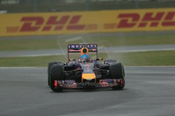 World © Octane Photographic Ltd. Saturday 5th July 2014. British GP, Silverstone, UK. Formula 1 Practice 3. Infiniti Red Bull Racing RB10 - Sebastian Vettel. Digital Ref: 1017LB1D9174