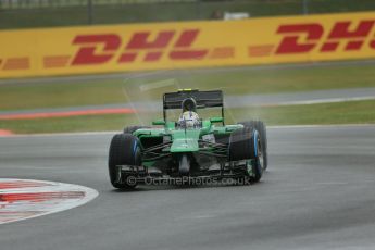 World © Octane Photographic Ltd. Saturday 5th July 2014. British GP, Silverstone, UK - Formula 1 Practice 3. Caterham F1 Team CT05 – Marcus Ericsson. Digital Ref: 1017LB1D9427