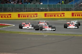 World © Octane Photographic Ltd. Saturday 5th July 2014. British GP, Silverstone, UK. - Formula 1. 50 years of Legends display laps. Digital Ref: 1025LB1D0126