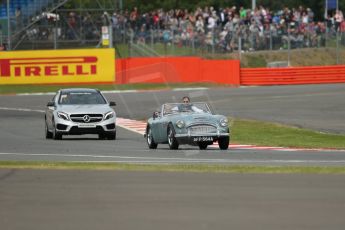 World © Octane Photographic Ltd. Saturday 5th July 2014. British GP, Silverstone, UK. - Formula 1. 50 years of Legends display laps. Digital Ref: 1025LB1D0149