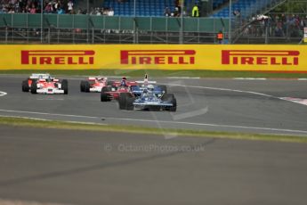 World © Octane Photographic Ltd. Saturday 5th July 2014. British GP, Silverstone, UK. - Formula 1. 50 years of Legends display laps. Digital Ref: 1025LB1D0170