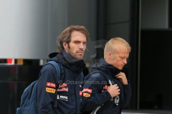 World © Octane Photographic Ltd. Saturday 5th July 2014. British GP, Silverstone, UK. - Formula 1 Podium. Scuderia Toro Rosso STR9 - Jean-Eric Vergne. Digital Ref: 1025LB1D0594