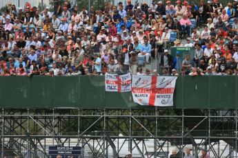 World © Octane Photographic Ltd. Saturday 5th July 2014. British GP, Silverstone, UK. - Formula 1 Fans and Atmosphere. Digital Ref: 1025LB1D1002
