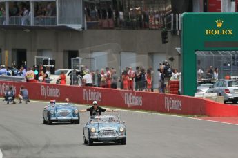 World © Octane Photographic Ltd. Sunday 8th June 2014. Canada - Circuit Gilles Villeneuve, Montreal. Formula 1 Driver Parade. Sahara Force India VJM07 – Nico Hulkenburg. Digital Ref : 0988LB1D7953