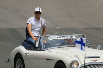 World © Octane Photographic Ltd. Sunday 8th June 2014. Canada - Circuit Gilles Villeneuve, Montreal. Formula 1 Driver Parade. Williams Martini Racing FW36 – Felipe Massa. Digital Ref: 0988LB1D7994