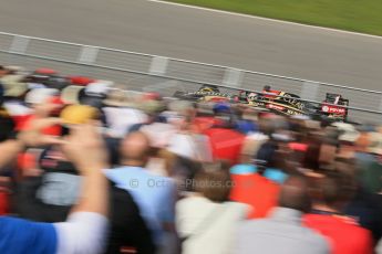 World © Octane Photographic Ltd. Friday 6th June 2014. Canada - Circuit Gilles Villeneuve, Montreal. Formula 1 Practice 1. Lotus F1 Team E22 - Romain Grosjean. Digital Ref: 0978LB1D1954