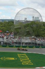 World © Octane Photographic Ltd. Friday 6th June 2014. Canada - Circuit Gilles Villeneuve, Montreal. Formula 1 Practice 1. Lotus F1 Team E22 – Pastor Maldonado. Digital Ref: 0978LB1D2171