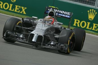 World © Octane Photographic Ltd. Friday 6th June 2014. Canada - Circuit Gilles Villeneuve, Montreal. Formula 1 Practice 1. McLaren Mercedes MP4/29 – Kevin Magnussen. Digital Ref: 0978LB1D3148