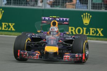 World © Octane Photographic Ltd. Friday 6th June 2014. Canada - Circuit Gilles Villeneuve, Montreal. Formula 1 Practice 1. Infiniti Red Bull Racing RB10 – Daniel Ricciardo. Digital Ref: 0978LB1D3389