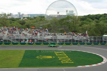 World © Octane Photographic Ltd. Friday 6th June 2014. Canada - Circuit Gilles Villeneuve, Montreal. Formula 1 Practice 1. Caterham F1 Team CT05 – Marcus Ericsson. Digital Ref: 0978LB1D9327