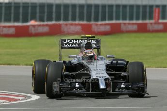 World © Octane Photographic Ltd. Friday 6th June 2014. Canada - Circuit Gilles Villeneuve, Montreal. Formula 1 Practice 2. McLaren Mercedes MP4/29 – Kevin Magnussen. Digital Ref: 0979LB1D3674
