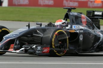 World © Octane Photographic Ltd. Friday 6th June 2014. Canada - Circuit Gilles Villeneuve, Montreal. Formula 1 Practice 2. Sauber C33 – Adrian Sutil. Digital Ref: 0979LB1D3944