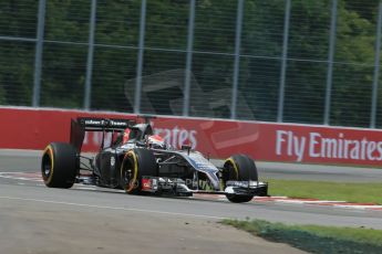 World © Octane Photographic Ltd. Friday 6th June 2014. Canada - Circuit Gilles Villeneuve, Montreal. Formula 1 Practice 2. Sauber C33 – Adrian Sutil. Digital Ref: 0979LB1D4095