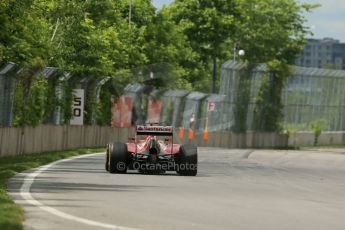 World © Octane Photographic Ltd. Friday 6th June 2014. Canada - Circuit Gilles Villeneuve, Montreal. Formula 1 Practice 2. Scuderia Ferrari F14T – Kimi Raikkonen. Digital Ref: 0979LB1D4387