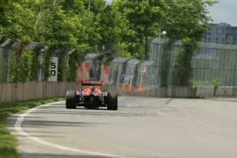 World © Octane Photographic Ltd. Friday 6th June 2014. Canada - Circuit Gilles Villeneuve, Montreal. Formula 1 Practice 2. Scuderia Toro Rosso STR9 - Jean-Eric Vergne. Digital Ref: 0979LB1D4404