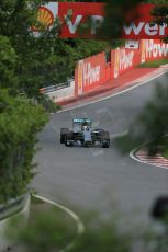 World © Octane Photographic Ltd. Friday 6th June 2014. Canada - Circuit Gilles Villeneuve, Montreal. Formula 1 Practice 2. Mercedes AMG Petronas F1 W05 Hybrid – Lewis Hamilton. Digital Ref: 0979LB1D4764