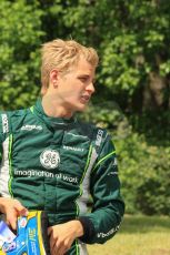 World © Octane Photographic Ltd. Friday 6th June 2014. Canada - Circuit Gilles Villeneuve, Montreal. Formula 1 Practice 2. Caterham F1 Team CT05 – Marcus Ericsson pulls off at turn 3. Digital Ref: 0979LB1D9507