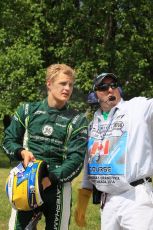 World © Octane Photographic Ltd. Friday 6th June 2014. Canada - Circuit Gilles Villeneuve, Montreal. Formula 1 Practice 2. Caterham F1 Team CT05 – Marcus Ericsson pulls off at turn 3. Digital Ref: 0979LB1D9512