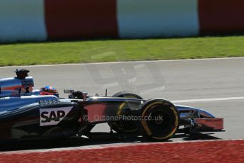 World © Octane Photographic Ltd. Saturday 7th June 2014. Canada - Circuit Gilles Villeneuve, Montreal. Formula 1 Practice 3. McLaren Mercedes MP4/29 - Jenson Button. Digital Ref: 0982LB1D5537