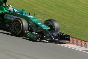 World © Octane Photographic Ltd. Saturday 7th June 2014. Canada - Circuit Gilles Villeneuve, Montreal. Formula 1 Practice 3. Caterham F1 Team CT05 – Kamui Kobayashi. Digital Ref: 0982LB1D5563