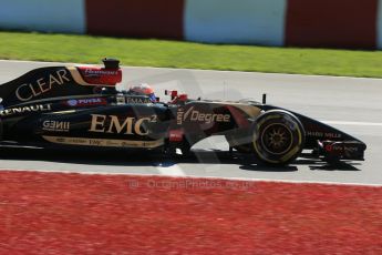 World © Octane Photographic Ltd. Saturday 7th June 2014. Canada - Circuit Gilles Villeneuve, Montreal. Formula 1 Practice 3. Lotus F1 Team E22 - Romain Grosjean. Digital Ref: 0982LB1D5589