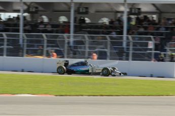 World © Octane Photographic Ltd. Saturday 7th June 2014. Canada - Circuit Gilles Villeneuve, Montreal. Formula 1 Practice 3. Mercedes AMG Petronas F1 W05 Hybrid - Nico Rosberg. Digital Ref: 0982LB1D9537