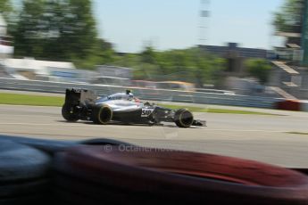 World © Octane Photographic Ltd. Saturday 7th June 2014. Canada - Circuit Gilles Villeneuve, Montreal. Formula 1 Practice 3. McLaren Mercedes MP4/29 – Kevin Magnussen. Digital Ref: 0982LB1D9860