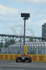 World © Octane Photographic Ltd. Saturday 7th June 2014. Canada - Circuit Gilles Villeneuve, Montreal. Formula 1 Qualifying. Scuderia Toro Rosso STR 9 – Daniil Kvyat. Digital Ref: 0983LB1D6005