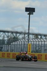 World © Octane Photographic Ltd. Saturday 7th June 2014. Canada - Circuit Gilles Villeneuve, Montreal. Formula 1 Qualifying. Lotus F1 Team E22 - Romain Grosjean. Digital Ref: 0983LB1D6087