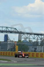 World © Octane Photographic Ltd. Saturday 7th June 2014. Canada - Circuit Gilles Villeneuve, Montreal. Formula 1 Qualifying. Scuderia Ferrari F14T - Fernando Alonso. Digital Ref: 0983LB1D6096
