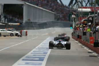 World © Octane Photographic Ltd. Saturday 7th June 2014. Canada - Circuit Gilles Villeneuve, Montreal. Formula 1 Qualifying. Williams Martini Racing FW36 – Felipe Massa. Digital Ref: 0983LB1D6147