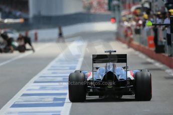 World © Octane Photographic Ltd. Saturday 7th June 2014. Canada - Circuit Gilles Villeneuve, Montreal. Formula 1 Qualifying. Sauber C33 – Adrian Sutil. Digital Ref: 0983LB1D6330