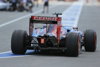 World © Octane Photographic Ltd. Saturday 7th June 2014. Canada - Circuit Gilles Villeneuve, Montreal. Formula 1 Qualifying. Scuderia Toro Rosso STR 9 – Daniil Kvyat. Digital Ref: 0983LB1D6347