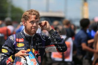 World © Octane Photographic Ltd. Saturday 7th June 2014. Canada - Circuit Gilles Villeneuve, Montreal. Formula 1 Qualifying. Infiniti Red Bull Racing RB10 - Sebastian Vettel. Digital Ref: 0983LB1D6453