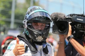 World © Octane Photographic Ltd. Saturday 7th June 2014. Canada - Circuit Gilles Villeneuve, Montreal. Formula 1 Qualifying. Mercedes AMG Petronas F1 W05 Hybrid - Nico Rosberg. Digital Ref: 0983LB1D6504