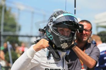 World © Octane Photographic Ltd. Saturday 7th June 2014. Canada - Circuit Gilles Villeneuve, Montreal. Formula 1 Qualifying. Mercedes AMG Petronas F1 W05 Hybrid - Nico Rosberg. Digital Ref: 0983LB1D6508