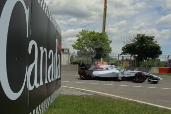 World © Octane Photographic Ltd. Saturday 7th June 2014. Canada - Circuit Gilles Villeneuve, Montreal. Formula 1 Qualifying. Williams Martini Racing FW36 – Felipe Massa. Digital Ref: 0983LB1D9962