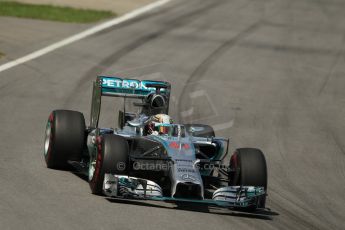 World © Octane Photographic Ltd. Sunday 8th June 2014. Canada - Circuit Gilles Villeneuve, Montreal. Formula 1 Race. Mercedes AMG Petronas F1 W05 Hybrid - Nico Rosberg. Digital Ref: 0986LB1D0509