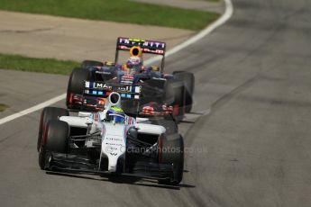World © Octane Photographic Ltd. Sunday 8th June 2014. Canada - Circuit Gilles Villeneuve, Montreal. Formula 1 Race. Williams Martini Racing FW36 – Felipe Massa. Digital Ref: 0986LB1D0523