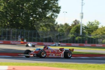 World © Octane Photographic Ltd. Saturday 7th June 2014. Canada - Circuit Gilles Villeneuve, Montreal. Historic Grand Prix (HGP) Race 1. Ex-Gilles Villeneuve/Jody Sheckter 1980 Ferrari 312T5 – Bud Moeller. Digital Ref: 0984LB1D0018