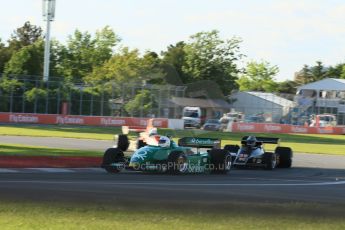 World © Octane Photographic Ltd. Saturday 7th June 2014. Canada - Circuit Gilles Villeneuve, Montreal. Historic Grand Prix (HGP) Race 1. Ex-Michele Alboreto 1982 Tyrrell 011 – James Hagan. Digital Ref: 0984LB1D0043