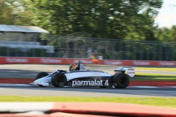 World © Octane Photographic Ltd. Saturday 7th June 2014. Canada - Circuit Gilles Villeneuve, Montreal. Historic Grand Prix (HGP) Race 1. Ex-Nelson Piquet 1981 Brabham BT49C – Joaquin Folch. Digital Ref: 0984LB1D0109