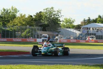 World © Octane Photographic Ltd. Saturday 7th June 2014. Canada - Circuit Gilles Villeneuve, Montreal. Historic Grand Prix (HGP) Race 1. Ex-Michele Alboreto 1982 Tyrrell 011 – James Hagan. Digital Ref: 0984LB1D0158