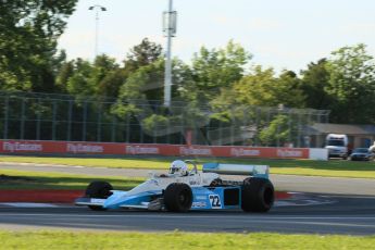 World © Octane Photographic Ltd. Saturday 7th June 2014. Canada - Circuit Gilles Villeneuve, Montreal. Historic Grand Prix (HGP) Race 1. Ex-Teddy Pilette 1977 BRM P207 – Brain Blain. Digital Ref: 0984LB1D0174