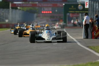 World © Octane Photographic Ltd. Saturday 7th June 2014. Canada - Circuit Gilles Villeneuve, Montreal. Historic Grand Prix (HGP) Race 1. Ex-Alan Jones 1980 Williams FW07B – Charles Nearburg. Digital Ref: 0984LB1D6602