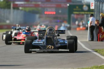 World © Octane Photographic Ltd. Saturday 7th June 2014. Canada - Circuit Gilles Villeneuve, Montreal. Historic Grand Prix (HGP) Race 1. Ex-Teddy Pilette 1977 BRM P207 – Brain Blain. Digital Ref: 0984LB1D6629