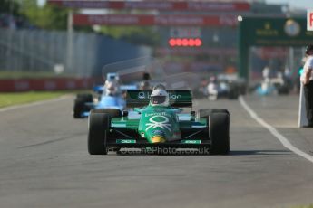 World © Octane Photographic Ltd. Saturday 7th June 2014. Canada - Circuit Gilles Villeneuve, Montreal. Historic Grand Prix (HGP) Race 1. Ex-Michele Alboreto 1982 Tyrrell 011 – James Hagan. Digital Ref: 0984LB1D6655